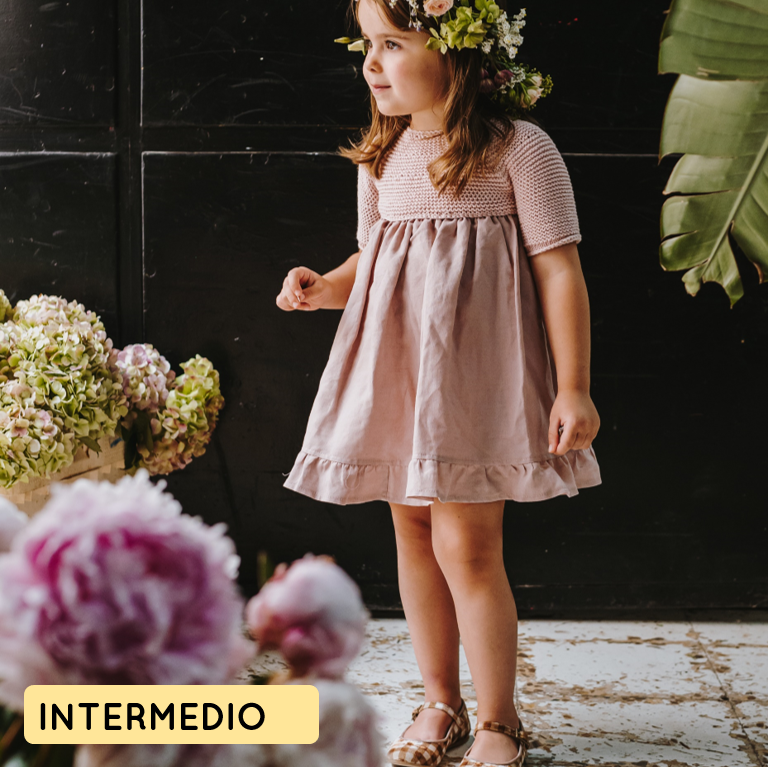 Patrón-tejer-canesu-vestido-niña