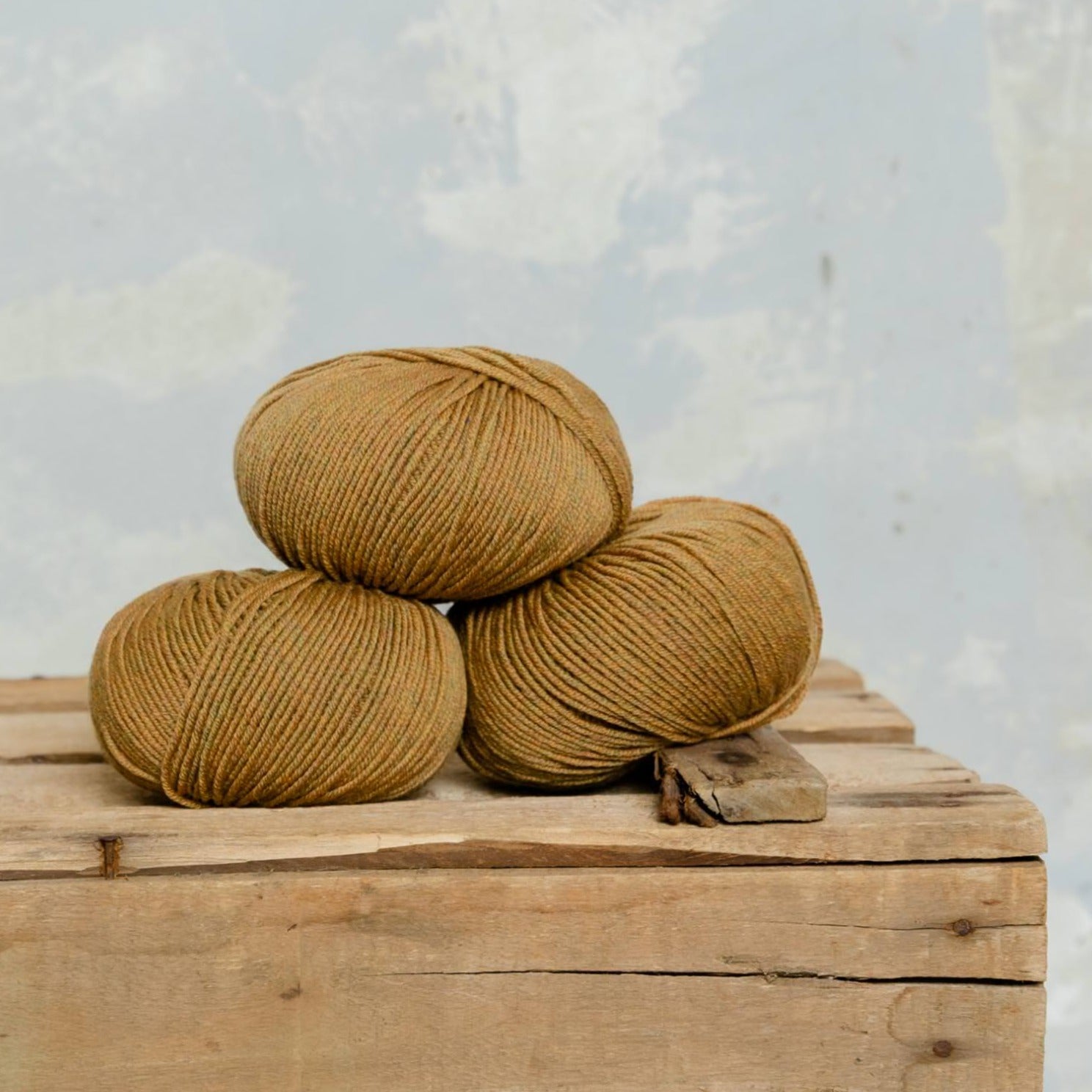 #3.5 Lana Fina · Mostaza Vintage