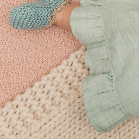 Kit para tejer nivel principiante una Manta Cuck de MöMMOT