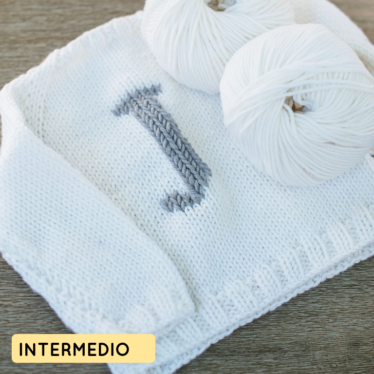 Aprende a tejer Punto Jersey con aguja de crochet # 71 