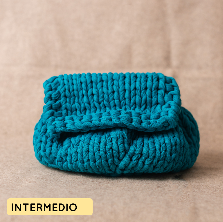 Kit tejer bolso con solapa de trapillo