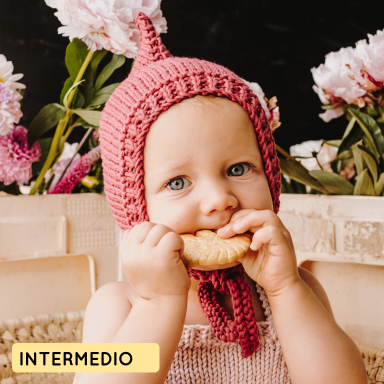 Kit para tejer capota gnomo pico
