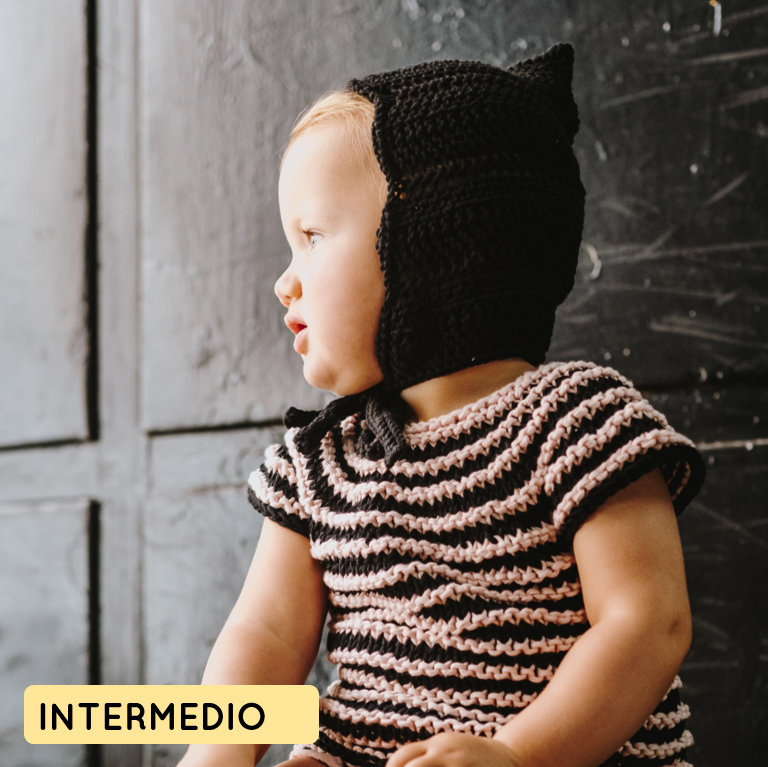 Kit tejer capota ondas de bebe