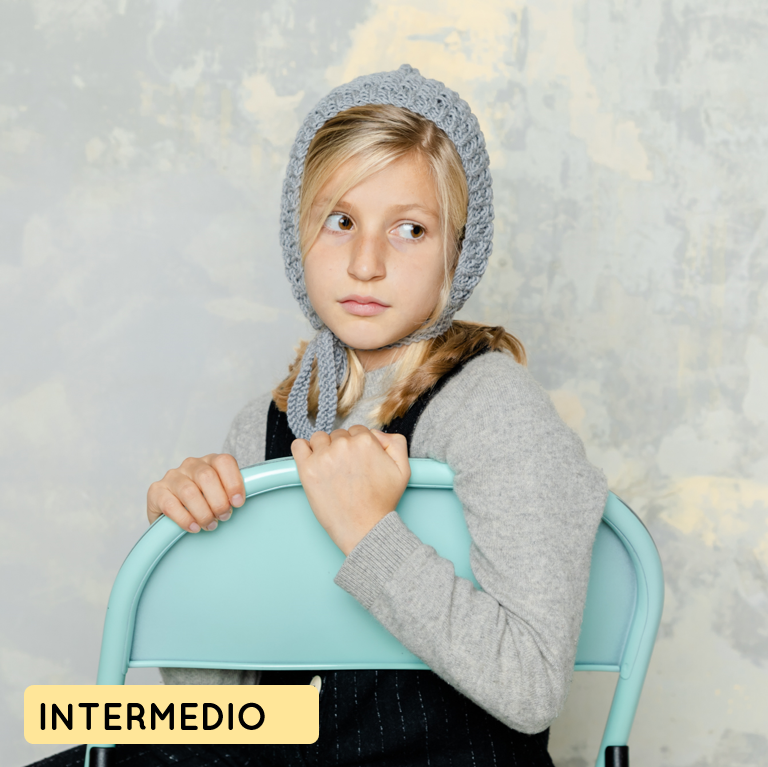 Kit de tejer capota para mujer y niña