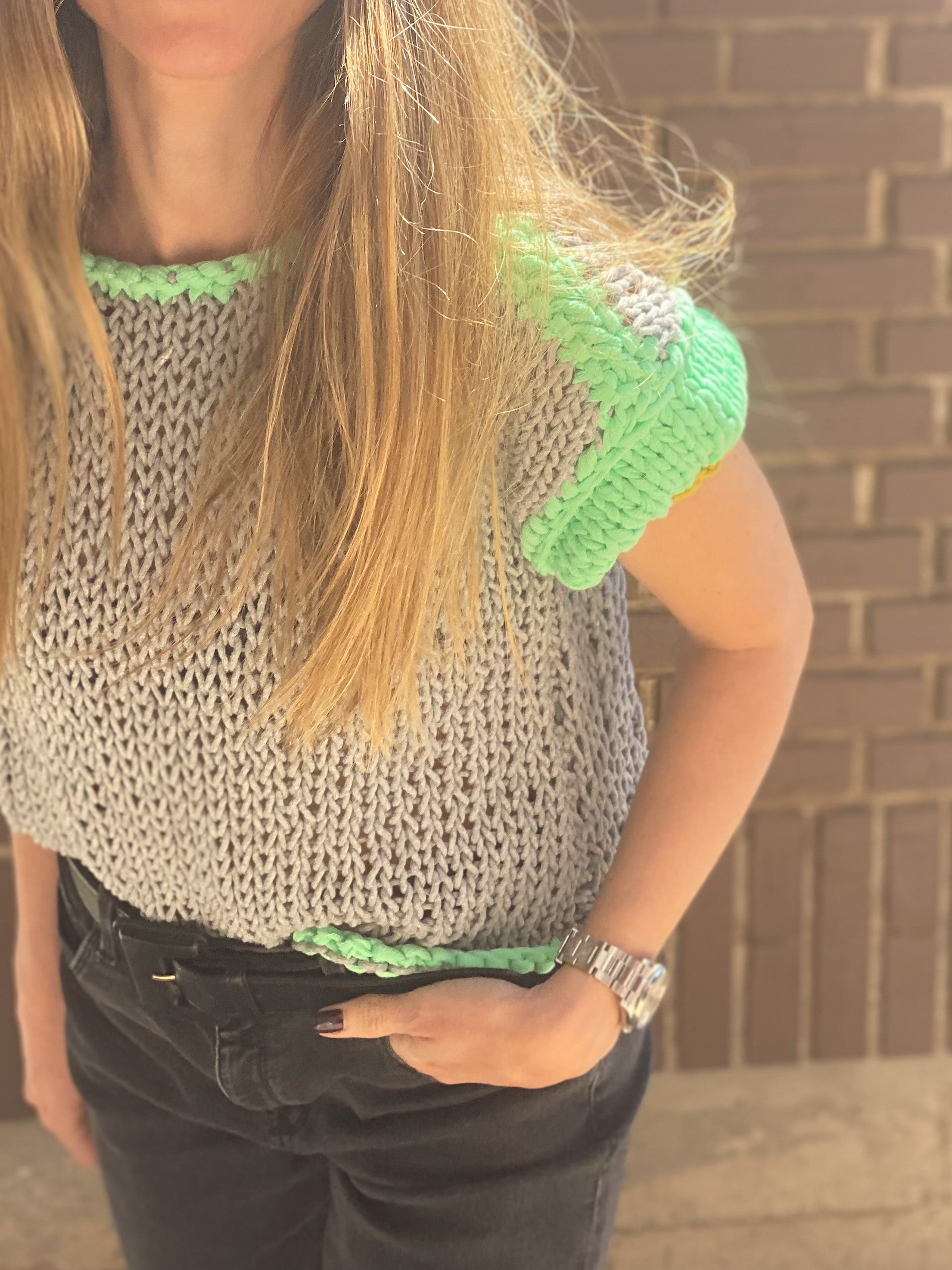 Cómo tejer jersey verano de mujer