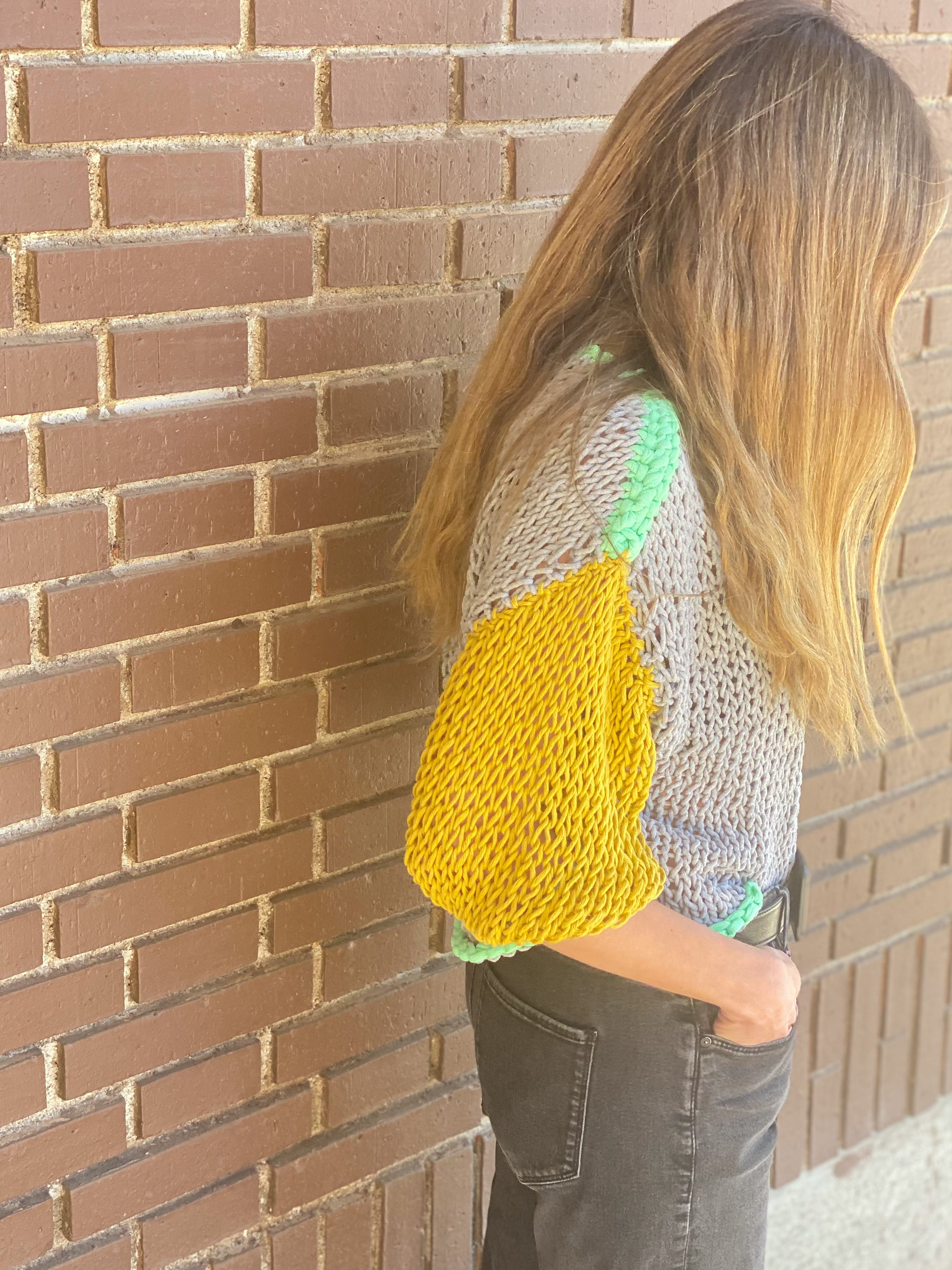 Patrón para tejer jersey mujer de verano