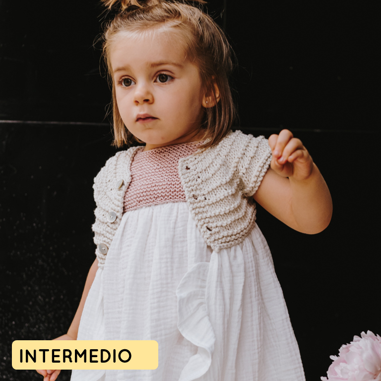 Patron descargable bata de niña