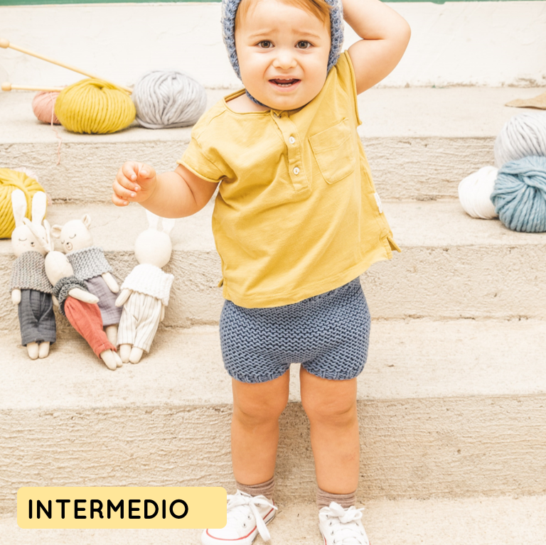 Patron para tejer culotte de bebe y niño