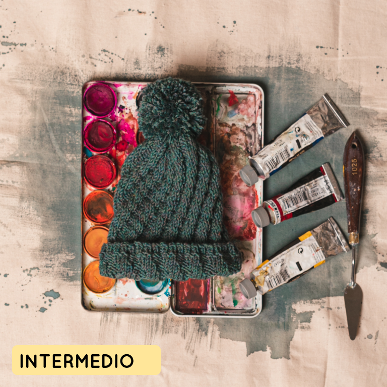 Patrón descargable para tejer gorro de punto