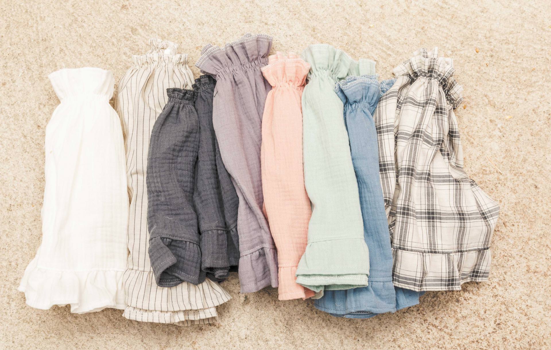 Faldas para faldones y vestidos mini (0-18 meses)